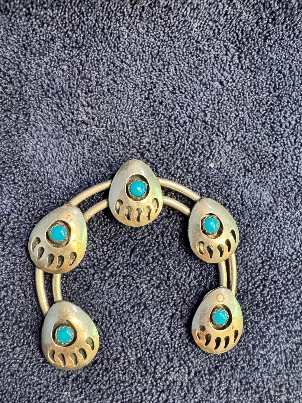 Silver and Turquoise Naja